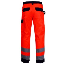 LAHTI PRO Spodnie Ostrzegawcze Pomarańczowe PREMIUM L41005 2