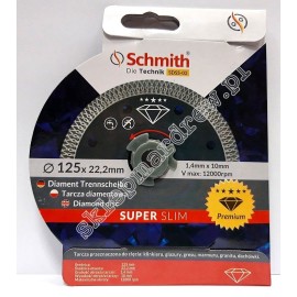 SCHMITH Tarcza Diamentowa Premium Slim 125mm SDSS-02 2