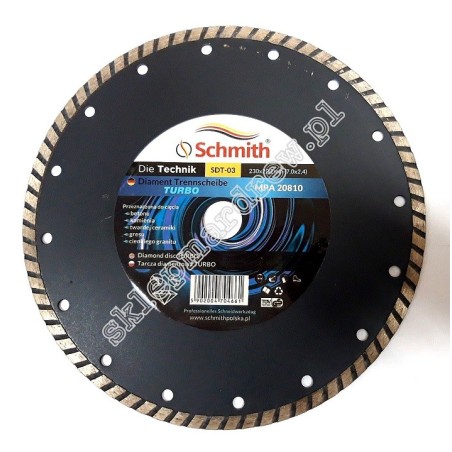 SCHMITH Tarcza Diamentowa Turbo 230mm SDT-03
