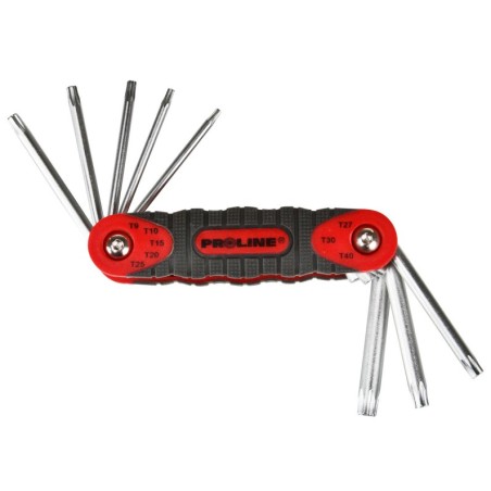 PROLINE Zestaw Kluczy TORX 8szt. (T9-T40)
