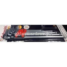 SCHMITH Komplet Kluczy TORX Długich 9szt. (T10-T50)  SQTP-9-1