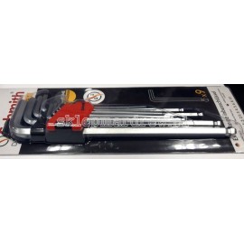 SCHMITH Komplet Kluczy Imbusowych Długich 9szt. (1,5-10mm) SQIP-9-1 2