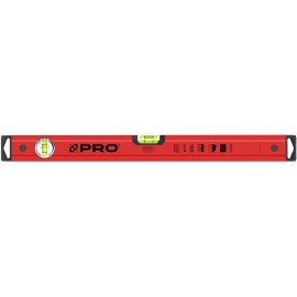PRO Poziomica Czerwona 120cm PRO600 ENDURANCE 3-01-01-A1-120