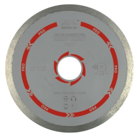 K2 Tarcza Diamentowa Ciągła 125mm Pro