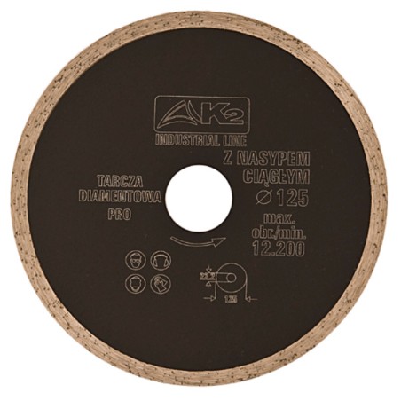 K2 Tarcza Diamentowa Ciągła 230mm Pro n-pdpc230
