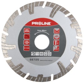 PROLINE Tarcza Diamentowa Segmentowa 125mm 88725