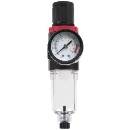 PRO Reduktor z Manometrem I Filtrem 1/4"