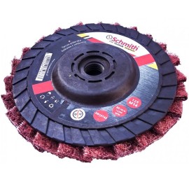 SCHMITH Tarcza Polerska Listkowa z Włókniny 125mm STLM14-01