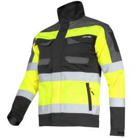 LAHTI PRO Kurtka Ostrzegawcza Czarno-Żółta L40411