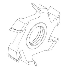 FABA Frez Nasadzany Prosty HSS 3110 160x12/40 z-6.2 3110S160-0359 2
