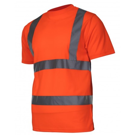 LAHTI PRO Koszulka T-Shirt Ostrzegawcza Pomarańczowa L40207L40207 S L XL 2XL