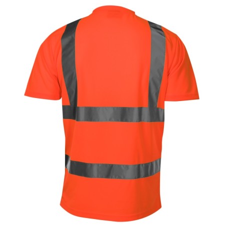 LAHTI PRO Koszulka T-Shirt Ostrzegawcza Pomarańczowa L40207L40207 S L XL 2XL