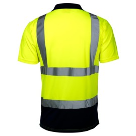 LAHTI PRO Koszulka Polo Ostrzegawcza Żółta L40302 2