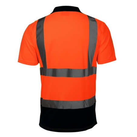 LAHTI PRO Koszulka Polo Ostrzegawcza Pomarańczowa L40301