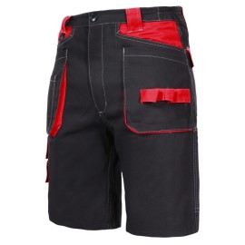 LAHTI PRO Spodenki Krótkie Czarno-Czerwone L40704