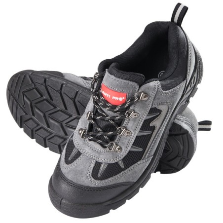 LAHTI PRO Półbuty Szaro-Czarne L30405
