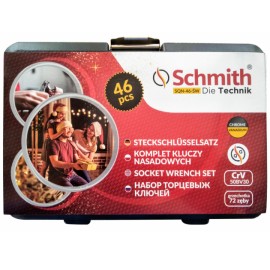 SCHMITH Komplet Kluczy Nasadowych 46szt. SQN-46