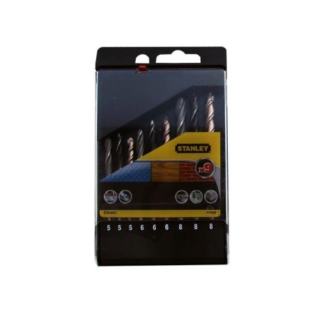 STANLEY Komplet Wierteł 9szt. STA56073
