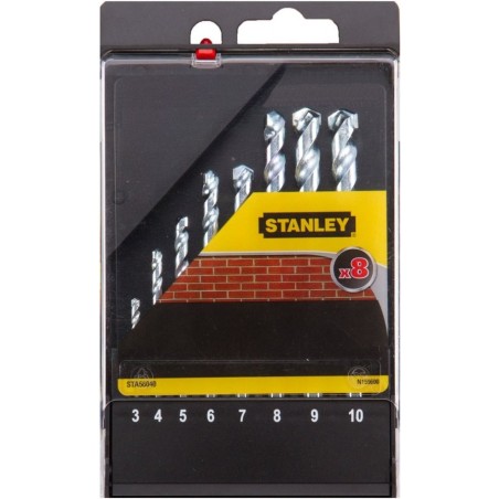 STANLEY Komplet Wierteł Do Muru 8szt. STA56040
