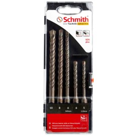 SCHMITH Komplet Wierteł do Betonu SDS Plus 5-6mm  SQWSDS-M-01