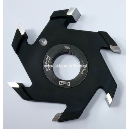 FABA Frez Nasadzany Prosty HSS 3110 160x35/40 s-6.2 3110S160-0367