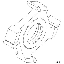 FABA Frez Nasadzany Prosty HSS 3110 125x20/30 z-4.2 3110S125-0392 2