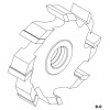 FABA Frez Nasadzany Prosty HSS 3110 200x30/40 z-8.0 3110S200-0287