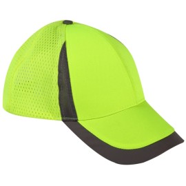 LAHTI PRO Czapka z Daszkiem Siatkowa Żółta L1010500