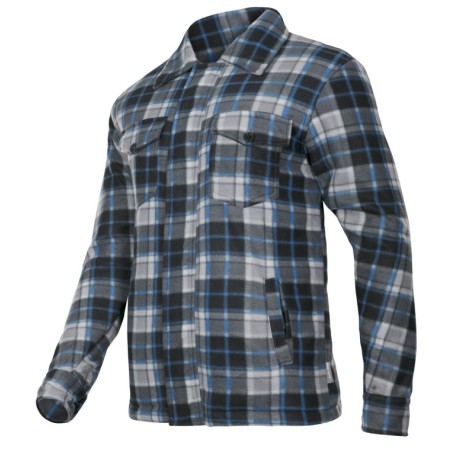 LAHTI PRO Bluza Ocieplana Szaro-Niebieska L40111