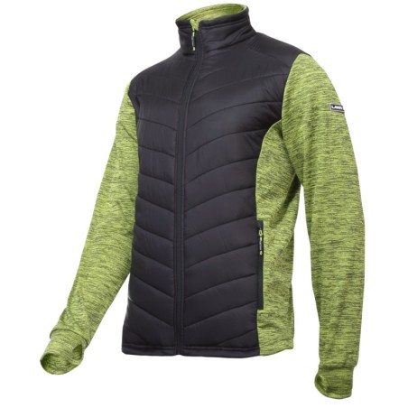 LAHTI PRO Bluza Ocieplana Zielono-Czarna L40123