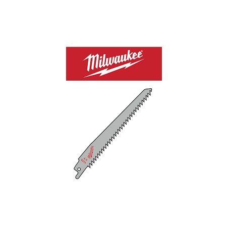 MIL Brzeszczot Szablasty 240/5,5mm Drewno 3szt.