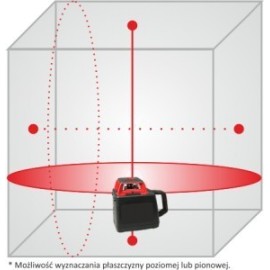 PRO Laser Rotacyjny LR-200VH + Statyw TR-900 3-01-06-L1-065 + 3-01-06-38-023 2