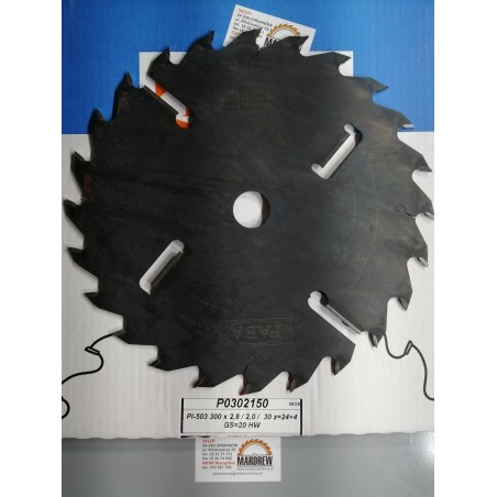 300x2,8/2,0/30 z-24+4 GS FABA Piła Spiekowa PI-503 P0302150