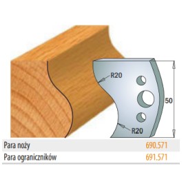 CMT Ograniczniki 691.571 50mm