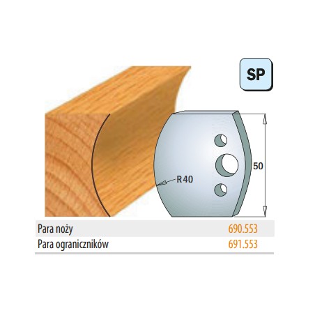 CMT Ograniczniki 691.553 50mm