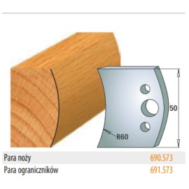 CMT Ograniczniki 691.573 50mm