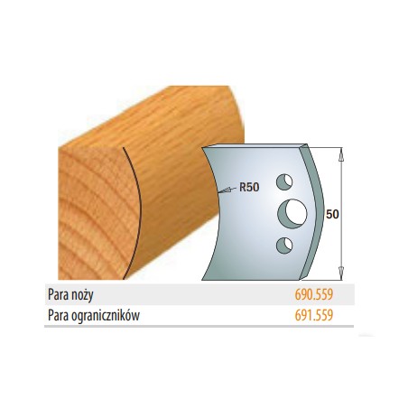 CMT Ograniczniki 691.559 50mm