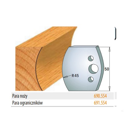 CMT Ograniczniki 691.554 50mm