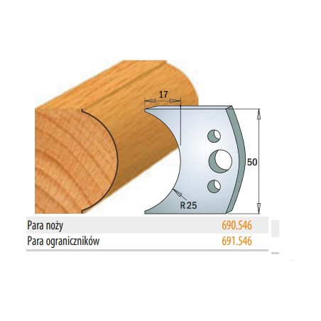 CMT Ograniczniki 691.546 50mm
