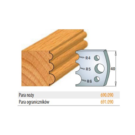 CMT Ograniczniki 691.090 40mm