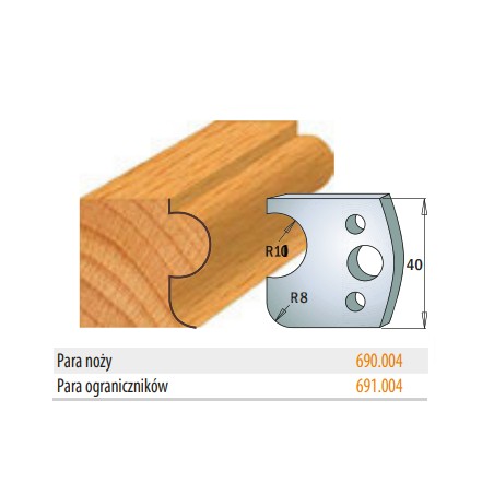 CMT Ograniczniki 691.004 40mm