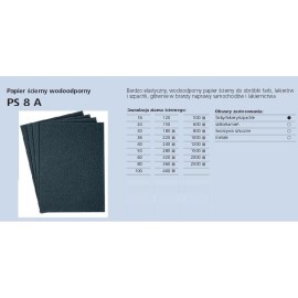 KLINGSPOR Arkusze Wodoodp. gr.2000 PS8A 269344