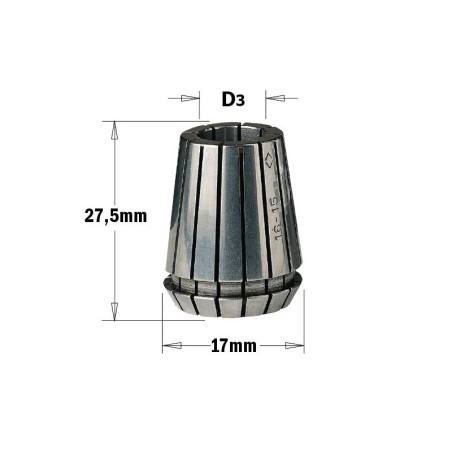 CMT Tuleja Zaciskowa ER16 D08