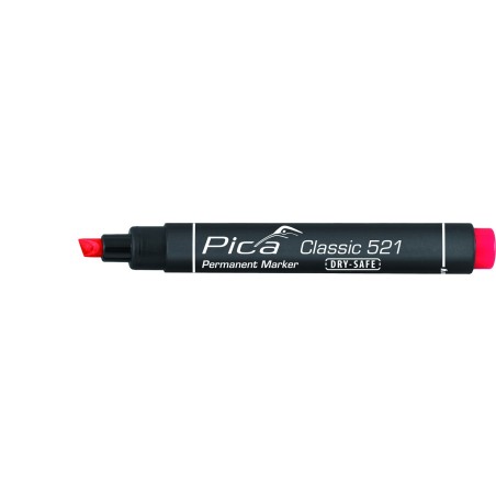 PICA Marker Classic Ścięty Czarny 521/46