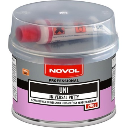 NOVOL Szpachla Samochodowa Uniwersalna 0,25kg.