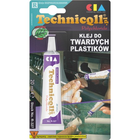TECHNICQLL Klej Do Twardych Plastików 20ml R-327