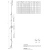 Zasuwnica Okienna ROMB Z2 Hw 590-840mm