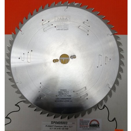 FABA Piła Spiekowa PI-505VT 315x3,2/2,2/30 z-72 GS P0500017
