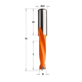 CMT 309.075.11 Wiertło WN 7,5x70 RH