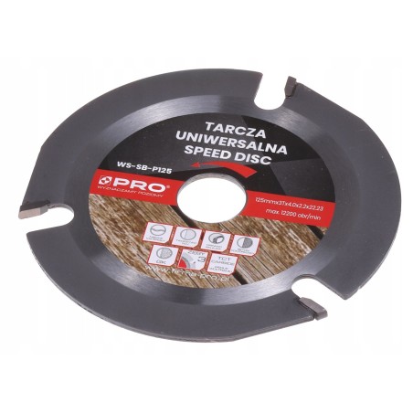 PRO Tarcza Uniwersalna SPEED DISC 3-01-10-WT-150